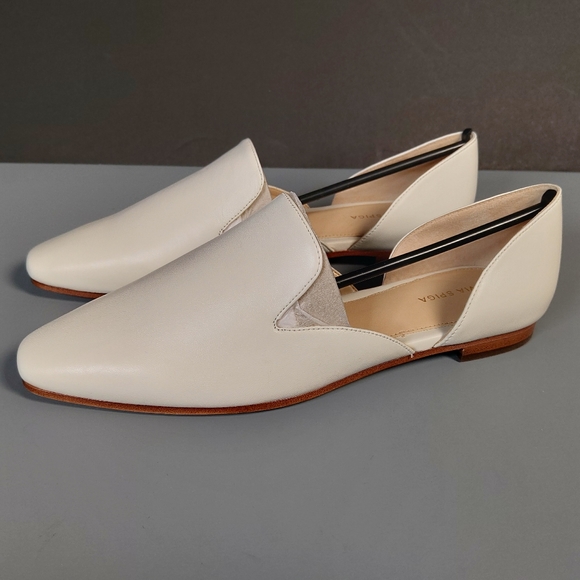 Via Spiga White Flat Shoes - Picture 9 of 9